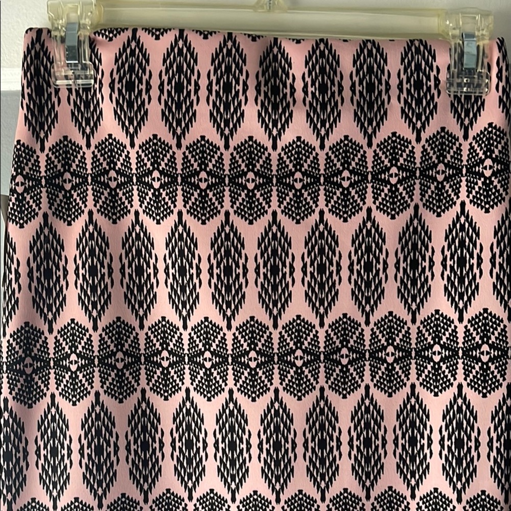 Charlotte Russe Pink Embellished Pencil Skirt